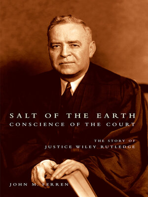 cover image of Salt of the Earth, Conscience of the Court